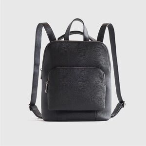 NWT Quince Italian Leather Mini Convertible Backpack